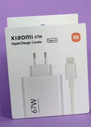 Xiaomi - chargeur Turbo rapide 67W d'origine, adaptateur UE, câble Usb type C, marke: Xiaomi, zustand: Neu, mit Etikett, 9,00 €, 10,15 € inklusive Vinted-Käuferschutz