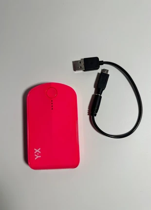 Power bank 3000mAh - Y+X - Rosa fluo - nuovo, marque: YX, état: Neuf avec étiquette, 8,00 €, 9,10 € Protection acheteurs incluse