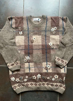 Vintage Tulchan Wool brown Jumper large Blogger Festival Winter, brand: Tulchan, condition: Very good, size: L / UK 16-18, £11.00, £12.25 includes Buyer Protection
