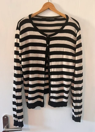 Gestreifte Strickjacke | Größe 38/40, marque: Atmosphere, état: Très bon état, taille: M / 38 / 10, 2,00 €, 2,80 € Protection acheteurs incluse