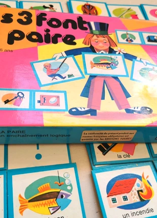 Ancien jeu de société les 3 font la paire. , brand: Touret, condition: Good, size: One size, €5.00, €5.95 includes Buyer Protection
