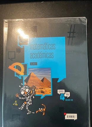 bloque de tres libros de matemáticas cuarto de la eso, marque: Edelvives, état: Neuf sans étiquette, 10,00 €, 11,20 € Protection acheteurs incluse