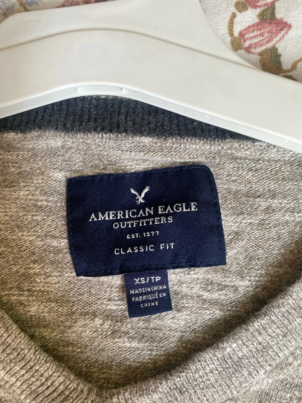 Raw Hem Cropped American Eagle Shirt 4