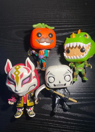 Funko Pop Fortnite Pack Drift Skull Trooper Rex Tomatohead Rare Bundle Collector Edition, marque: Funko, état: Très bon état, taille: Taille unique, 25,00 €, 26,95 € Protection acheteurs incluse