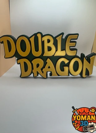 Logo double dragon Nintendo nes, brand: yoman3D, condizioni: Ottime, taglia: Taglia unica, €14.00, €15.40 include la Protezione acquisti Pro