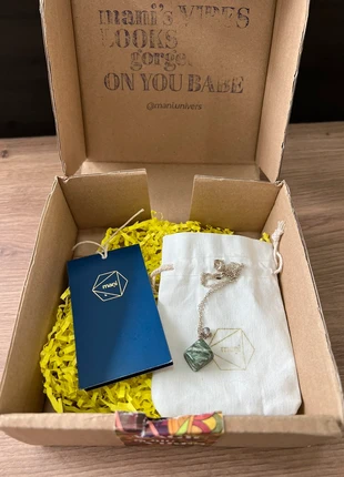 Collier en séraphinite, brand: Mani Univers, condition: Very good, €30.00, €32.20 includes Buyer Protection