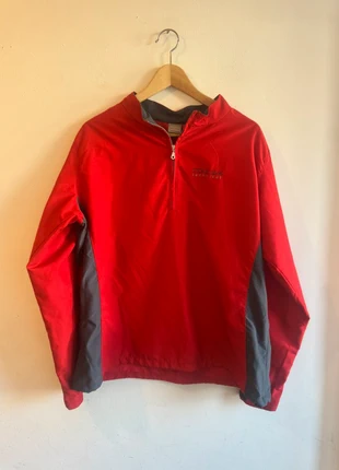 TOG24 Technical Red Half-Zip Jacket – Size 16/18 #E70, brand: TOG24, condition: Very good, size: XXXL / 18, £12.99, £14.34 includes Buyer Protection