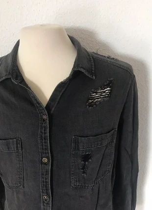 Camisa vaquera negra Hollister, marque: Hollister, état: Très bon état, taille: M / 38 / 10, 11,60 €, 12,88 € Protection acheteurs incluse