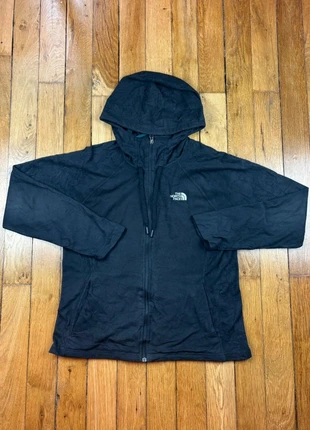 Veste polaire The North Face noire à capuche vintage avec logo brodé noir, taille L femme, marke: The North Face, zustand: Sehr gut, größe: L / 40 / 12, 20,00 €, 21,70 € inklusive Vinted-Käuferschutz