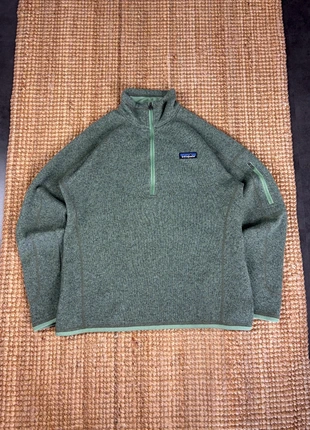 Veste Polaire ¼ Zip Verte Patagonia Better Sweater Fleece Pile Jacket ¼ Zip Men’s Taille M, marke: Patagonia, zustand: Sehr gut, größe: M, 65,00 €, 68,95 € beinhaltet Vinted-Käuferschutz Pro