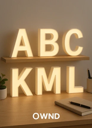 LED Letters – Explore All Colors & Initials, marca: ownd, estado: Nuevo con etiquetas, 16,99 €, 18,54 € Protección al comprador Pro incluida