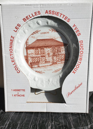 Assiette décorative Yves Ducourtioux, marque: yves ducourtioux, état: Neuf avec étiquette, 2,50 €, 3,33 € Protection acheteurs incluse