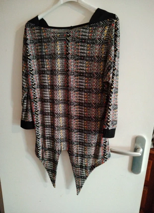 Tunique multicolore à nouer taille 36, staat: Goed, maat: S / 36 / 8, € 2,50, € 3,33 inclusief Kopersbescherming