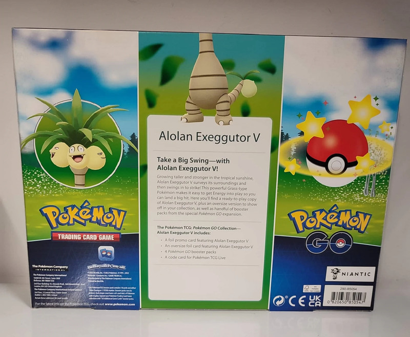 Pokemon TCG: Pokemon GO Collection Alolan Exeggutor V