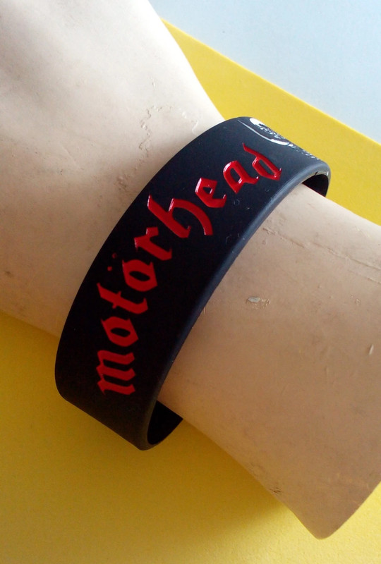 Motorhead Silicone Rubber Wristband Bracelet Bangle | Vinted