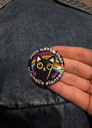 Pin badge, brand: Shein, condition: New without tags, £1.20, £1.96 includes Buyer Protection