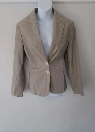 Tommy Hilfiger cotton pinstripe blazer UK size 10, brand: Tommy Hilfiger, condition: Very good, size: M / 10, £17.50, £19.08 includes Buyer Protection