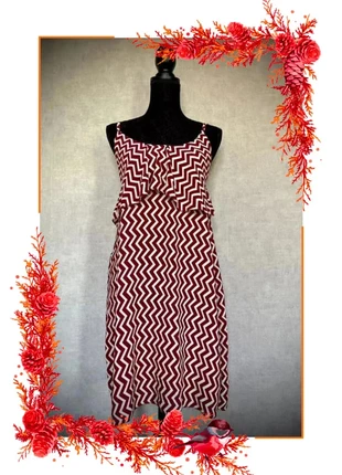 Robe rayée bordeaux T40 🧶, marke: Boutique Parisienne, zustand: Sehr gut, größe: L / 40 / 12, 19,00 €, 20,65 € inklusive Vinted-Käuferschutz