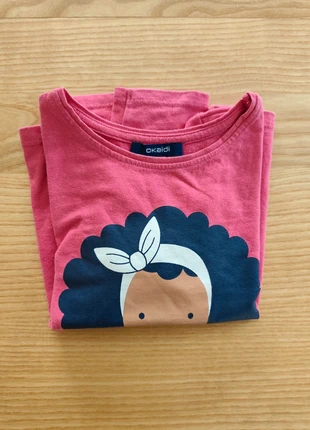 Haut manches longues chaud fille Okaidi 5 ans, automne hiver, excellent état, merk: Okaïdi, staat: Heel goed, maat: 5 jaar / 110 cm, € 3,75, € 4,64 inclusief Kopersbescherming