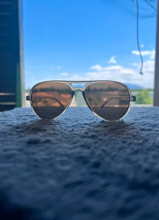 Lunette de soleil marron, fine pour l'été, brown sunglasses, spéaclai gréine gorm, Sonnenbrille., staat: Nieuw met prijskaartje, € 2,00, € 2,80 inclusief Kopersbescherming