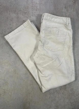 Pantalon En Velours Côtelé / Corduroy jcrew ecru velourscotele bootcut taille 31S, brand: Vintage Dressing, condizioni: Ottime, taglia: IT 40 | W31, €10.00, €11.20 include la Protezione acquisti Pro