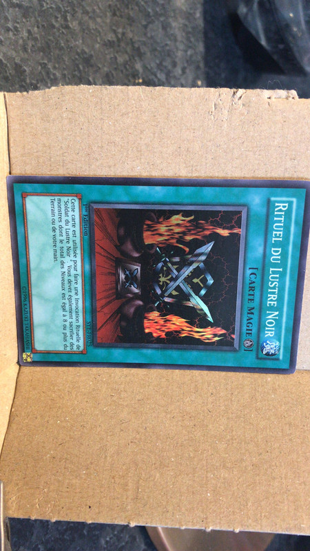 Rituel Du Lustre Noir 1 Ere Edition Sye Fr025 Yu Gi Oh Yugioh Vinted