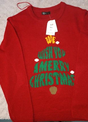 Pull de Noël rouge – Neuf,, marke: TEX, zustand: Neu, mit Etikett, größe: L / 40 / 12, 5,99 €, 6,99 € inklusive Vinted-Käuferschutz