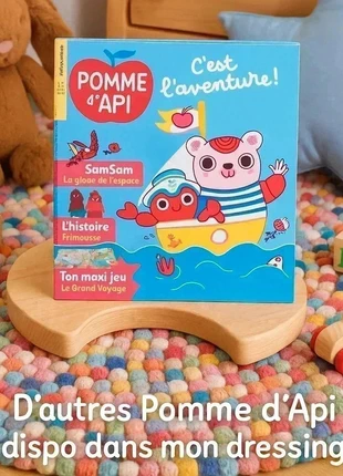 Magazine Pomme d’Api – C’est l’aventure ! (Août 2023), staat: Heel goed, € 1,50, € 2,28 inclusief Kopersbescherming