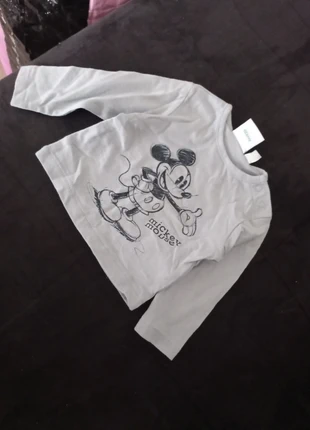 Tee shirt manches longues , marque: Disney, état: Très bon état, taille: 1-3 mois / 56 cm, 1,00 €, 1,75 € Protection acheteurs incluse