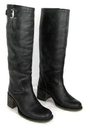 Free Lance Bottes cavalière biker cuir noir poudré 36 37 très bon état, marca: FREE LANCE, estado: Muito bom, tamanho: 36, €145.00, €152.95 inclui Proteção do Comprador