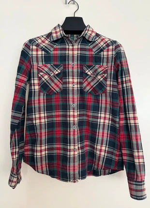 Ralph Lauren Red and Beige Shirt - Size S, marque: Ralph Lauren, état: Très bon état, taille: S / 36 / 8, 16,50 €, 18,03 € Protection acheteurs incluse