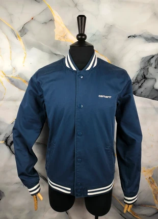 Varsity Carhartt Fan Jacket bleue taille M, marque: Carhartt, état: Très bon état, taille: M, 49,00 €, 52,15 € Protection acheteurs (Pro) incluse