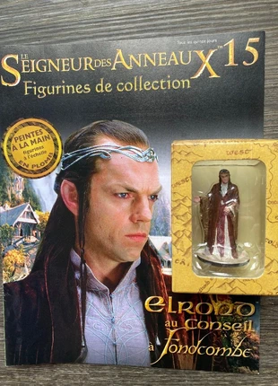 Seigneur des Anneaux Figurine Elrond à Fondcombe / Rivendell N° 15 Eaglemoss + Fascicule, marke: EAGLEMOSS COLLECTIONS, zustand: Sehr gut, größe: 14 Jahre / 164, 11,99 €, 13,29 € inklusive Vinted-Käuferschutz