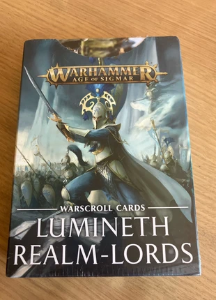 Warhammer AoS - Warscroll Cards: Lumineth Realm-Lords (2021) (VF, marke: Warhammer, zustand: Neu, mit Etikett, 7,00 €, 8,05 € inklusive Vinted-Käuferschutz