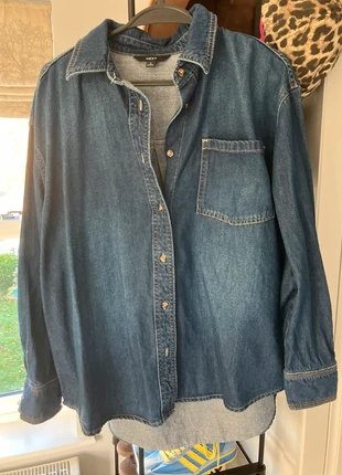 Denim shirt, brand: Next Brand, condition: Very good, size: S, £9.00, £10.15 includes Buyer Protection
