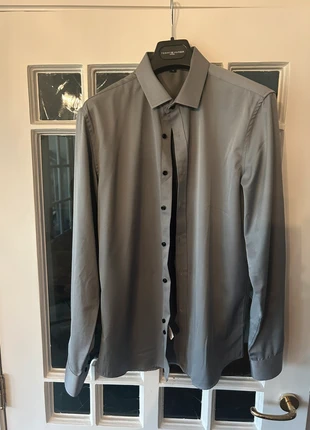 Herenoverhemd strijkvrij, nieuw, marca: travelstof, estado: Novo sem etiquetas, tamanho: 40 cm, €6.00, €7.00 inclui Proteção do Comprador