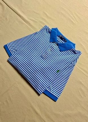 💫light blue striped Ralph Lauren short sleeve polo/ polo manches courte💫(SB173), marque: Ralph Lauren, état: Très bon état, taille: XXL, 12,49 €, 13,81 € Protection acheteurs (Pro) incluse