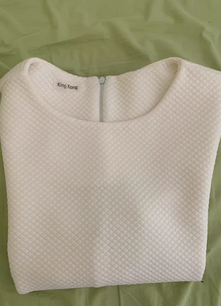 Maglia bianca, brand: King Kong, condizioni: Ottime, taglia: S / IT 40 / EU 36, €7.50, €8.58 include la Protezione acquisti