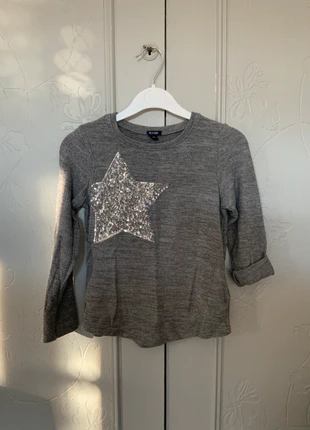 Pull fin 6 ans fille sequin 🌟 etoiles argentées , brand: Kiabi, condition: Very good, size: 6 years / 116 cm, €3.00, €3.85 includes Buyer Protection