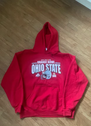 Vintage american football hoodie, brand: Gildan, condition: New without tags, size: L, £10.00, £11.20 includes Buyer Protection