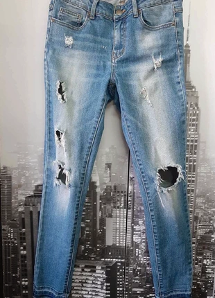 Jeans troué, Vila, bleu, marke: Vila, zustand: Sehr gut, größe: W29 | DE 44, 12,00 €, 13,30 € beinhaltet Vinted-Käuferschutz Pro