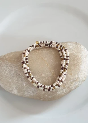 Bracelet 4 rangs perles de rocailles . Bohème chic, brand: Tendance, condition: Very good, €2.00, €2.80 includes Buyer Protection Pro