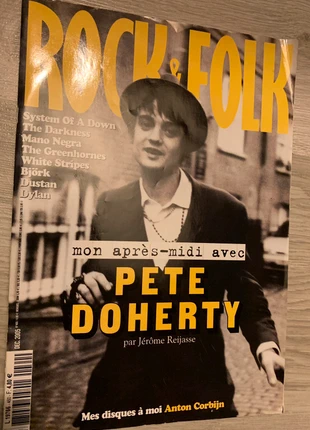 Rock’n’folk - Pete Doherty , marca: Rock’n’folk, estado: Muito bom, tamanho: Tamanho único, €6.99, €8.04 inclui Proteção do Comprador