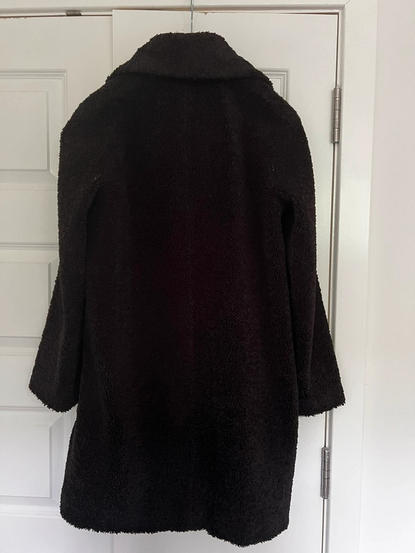 Black Teddy Coat Vinted