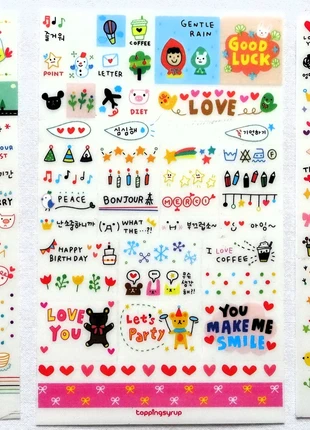 Stickervel 3x ministickers, staat: Nieuw zonder prijskaartje, maat: Universeel, € 1,00, € 1,75 inclusief Kopersbescherming