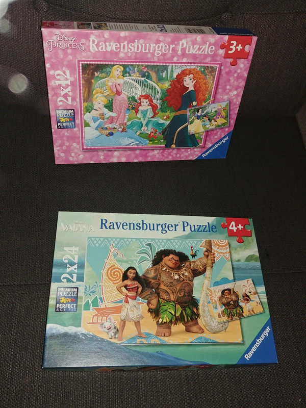 Puzzle - Vaiana - 2x24 pièces-Ravensburger