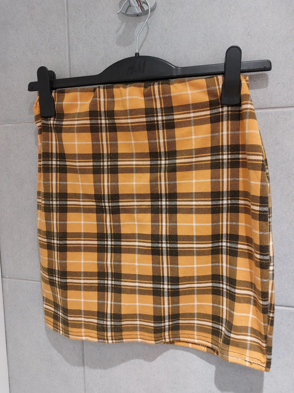 Plaid skirt new look online