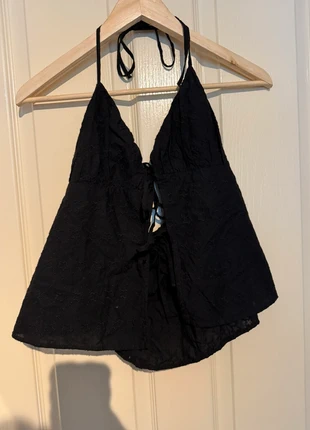 Zara strappy black top, brand: Zara, condition: Very good, size: M / UK 12-14, £3.00, £3.85 includes Buyer Protection