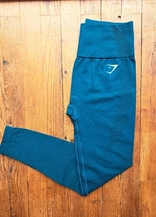 Legging de sport / musculation / fitness / Gymshark / bleu marine / femme / taille S, marca: Gymshark, estado: Muito bom, tamanho: S / 36 / 8, €20.00, €21.70 inclui Proteção do Comprador