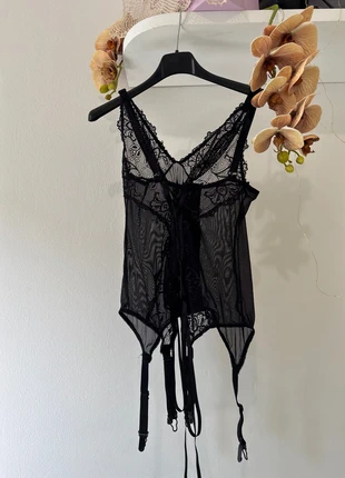 Vintage lace corset, merk: Vintage Boutique, staat: Heel goed, € 12,00, € 13,30 inclusief Kopersbescherming